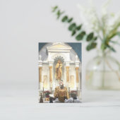 Prière à notre Madame de carte sainte du mont (Debout devant)