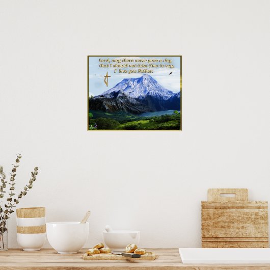 prière affiches chrétiennes (Cuisine)