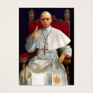 Prière-carte du pape Pie XII