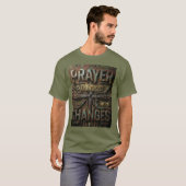 Prière Change les Choses – T-Shirt Métallique Indu (Devant entier)