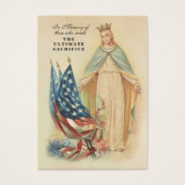 Prière commémorative des anciens combattants des É (Devant)