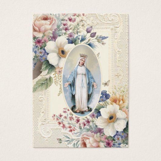 Prière commémorative des funérailles de Virgin Mar (Devant)