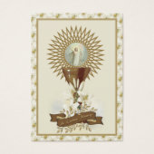 Prière commémorative funéraire catholique Carte Sa (Devant)