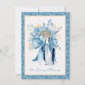 Prière commémorative funéraire catholique Carte Sa (Devant)