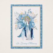 Prière commémorative funéraire catholique Carte Sa (Devant)