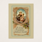 Prière commémorative funéraire catholique Carte Sa (Devant)