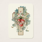 Prière commémorative funéraire catholique Carte Sa (Devant)