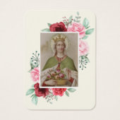 Prière commémorative funéraire catholique Carte Sa (Devant)