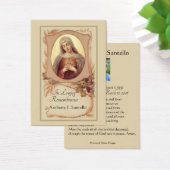 Prière commémorative funéraire catholique Carte Sa (Bureau)