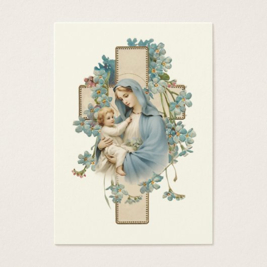 Prière commémorative funéraire catholique Carte Sa (Devant)