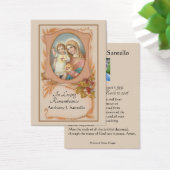 Prière commémorative funéraire catholique Carte Sa (Bureau)