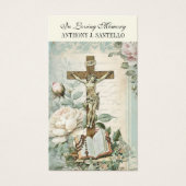 Prière commémorative funéraire catholique Saint-Ma (Devant)