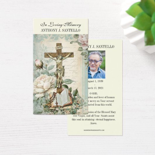 Prière commémorative funéraire catholique Saint-Ma (Bureau)