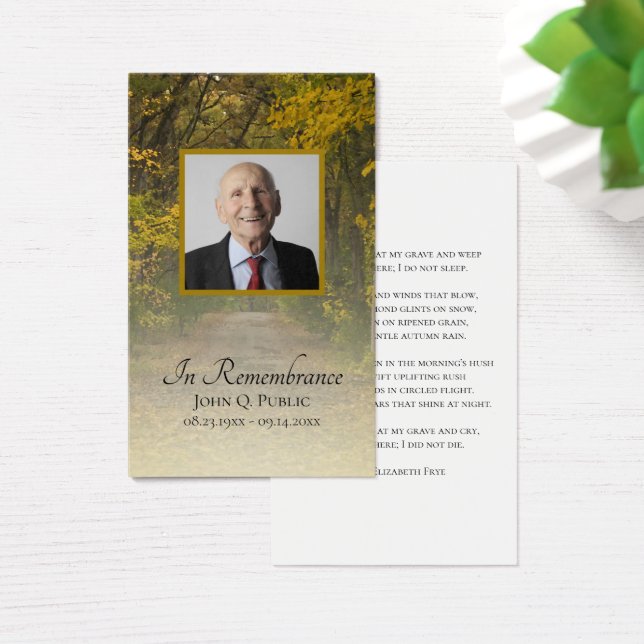 Prière commémorative funéraire de Leaves Lane (Bureau)