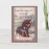 Prière de carte de St Francis (Devant)