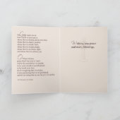 Prière de carte de St Francis (Intérieur)