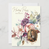 Prière de guérison par carte de prière Saint-Padre (Devant)