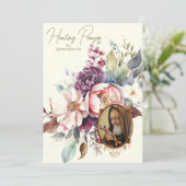 Prière de guérison par carte de prière Saint-Padre (Debout devant)