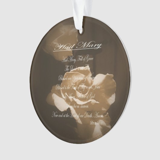 Prière de Hail Mary (devant)