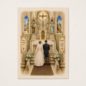 Prière de mariage catholique de la Messe Nuptiale (Devant)