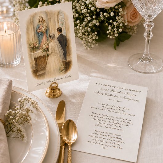 Prière de mariage catholique saint
