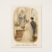 Prière de mariage catholique saint (Devant)