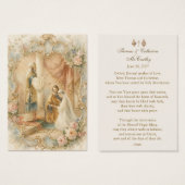 Prière de mariage catholique traditionnelle Marie (Devant & derrière)