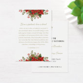 Prière de mariage de Noël Poinsettia Prière (Bureau)