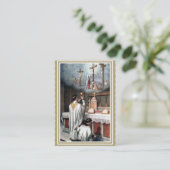 Prière de offre de masse catholique cartes saintes (Debout devant)