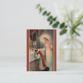 Prière de offre de masse catholique cartes saintes (Debout devant)