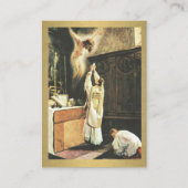 Prière de offre de masse catholique cartes saintes (Devant)
