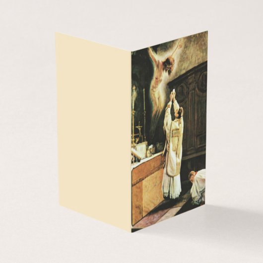 Prière de offre de masse catholique Jésus cartes (Extérieur)