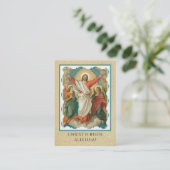 Prière de Pâques pour la résurrection Cartes saint (Debout devant)