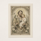 Prière de protection catholique de Jésus Saint-Jos (Devant)