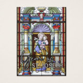 Prière de protection catholique Saint-Joseph (Devant)