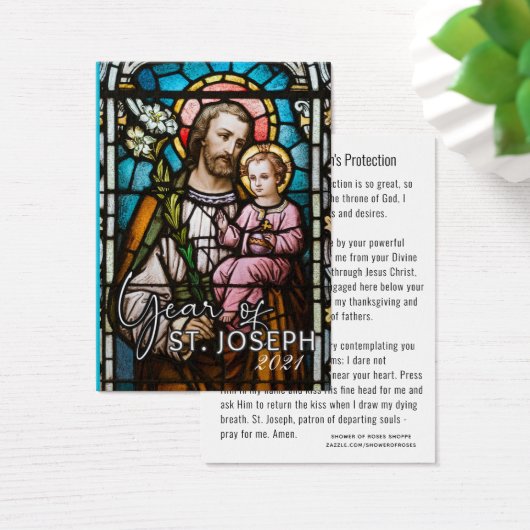 Prière de protection catholique Saint-Joseph (Bureau)