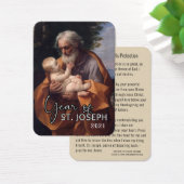 Prière de protection catholique Saint-Joseph (Bureau)