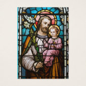 Prière de protection catholique Saint-Joseph (Devant)