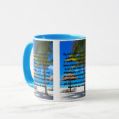 Prière de protection contre le mal Mug à deux tons (Devant gauche)