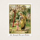 Prière de protection de saint Joseph Jésus (Devant)