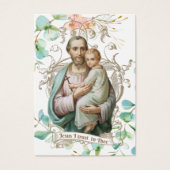 Prière de protection de saint Joseph Jésus (Devant)