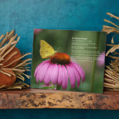 Prière de Sainte Thérèse - plaque (Côté)