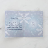 Prière de sérénité - Carte de Noël (Intérieur)