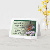 prière de sérénité carte de voeux 10 (Fleur jaune)