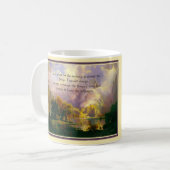 Prière de sérénité des montagnes rocheuses Mug (Devant gauche)