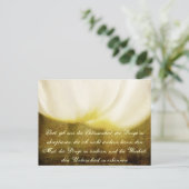 Prière de sérénité en allemand avec carte postale  (Debout devant)