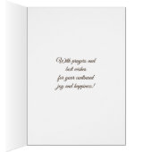 Prière du 50e anniversaire de mariage d'or (Intérieur (Droit))