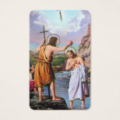 Prière du baptême | Baptême au Jourdain (Devant)