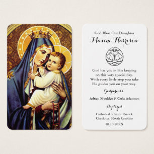 Prière du baptême Carmel