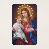 Prière du baptême | Coeur immaculé de Marie (Devant)